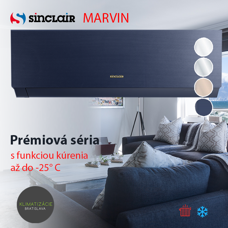SINCLAIR MARVIN | Klimatizácie Bratislava