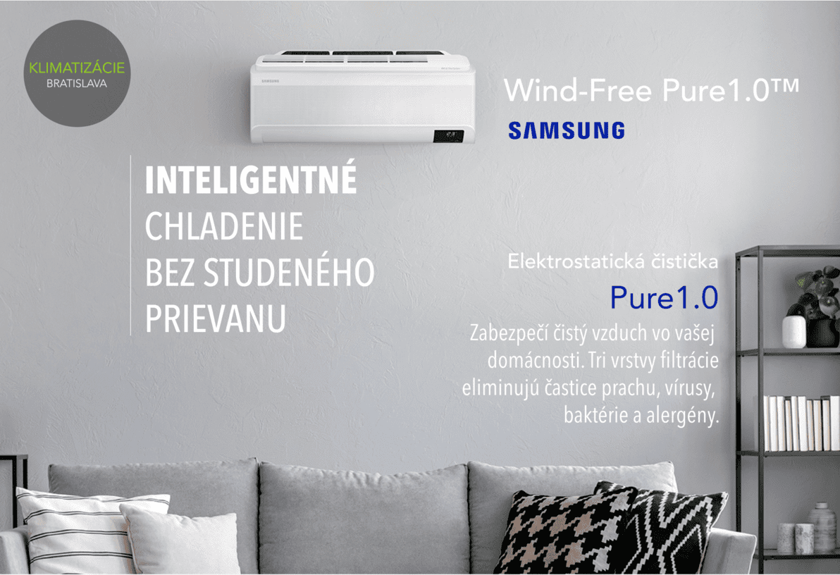 Samsung windFree pure 1.0 | Klimatizácie Bratislava