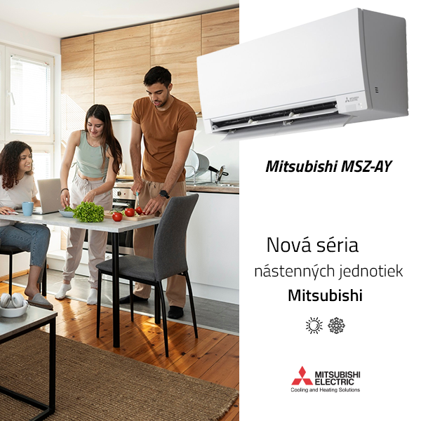 Klimatizácia Mitsubishi MSZ- AY | Klimatizácie Bratislava