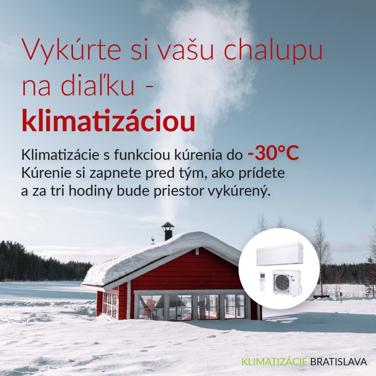 Kúrenie klimatizáciou | Klimatizácie Bratislava