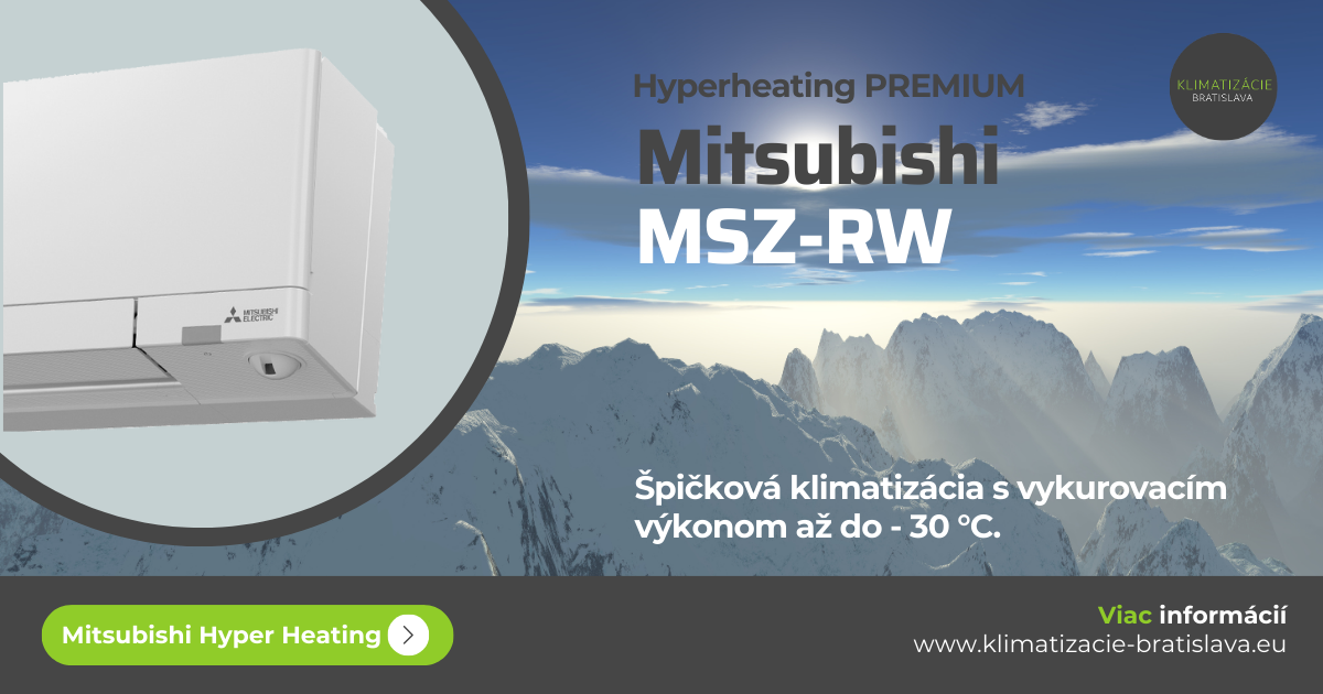 Mitsubishi MSZ-RW | Klimatizácie Bratislava