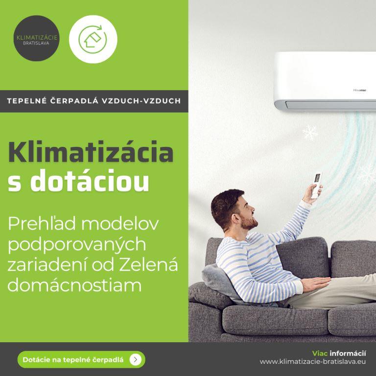 Dotácie na tepelné čerpadlá vzduch-vzduch | Klimatizácie Bratislava
