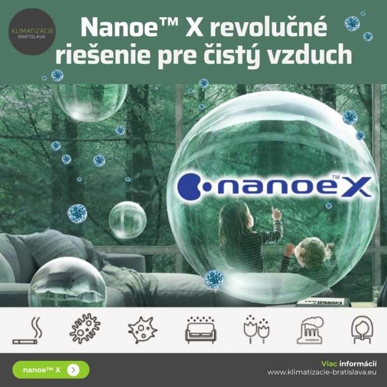 Panasonic NanoeX - revolučné riešenie pre čistý vzduch