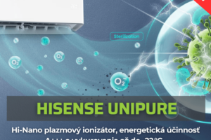 Novinka! Klimatizácia Hisense UNIPURE