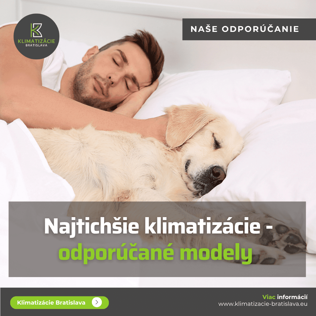 Najtichšie klimatizácie – odporúčané modely