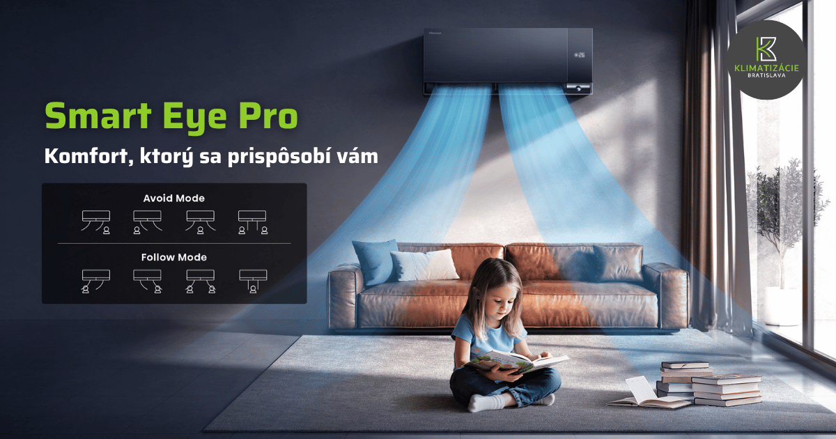 Novinka! Klimatizácia Hisense Air Master | Klimatizácie Bratislava