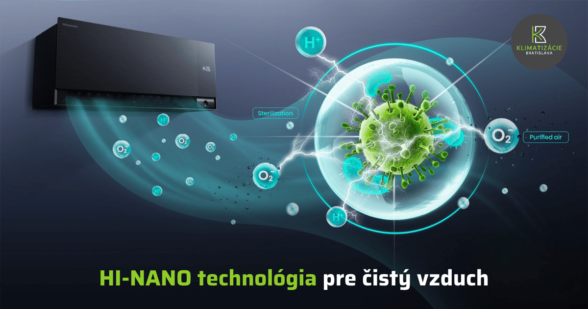 Novinka! Klimatizácia Hisense Air Master | Klimatizácie Bratislava