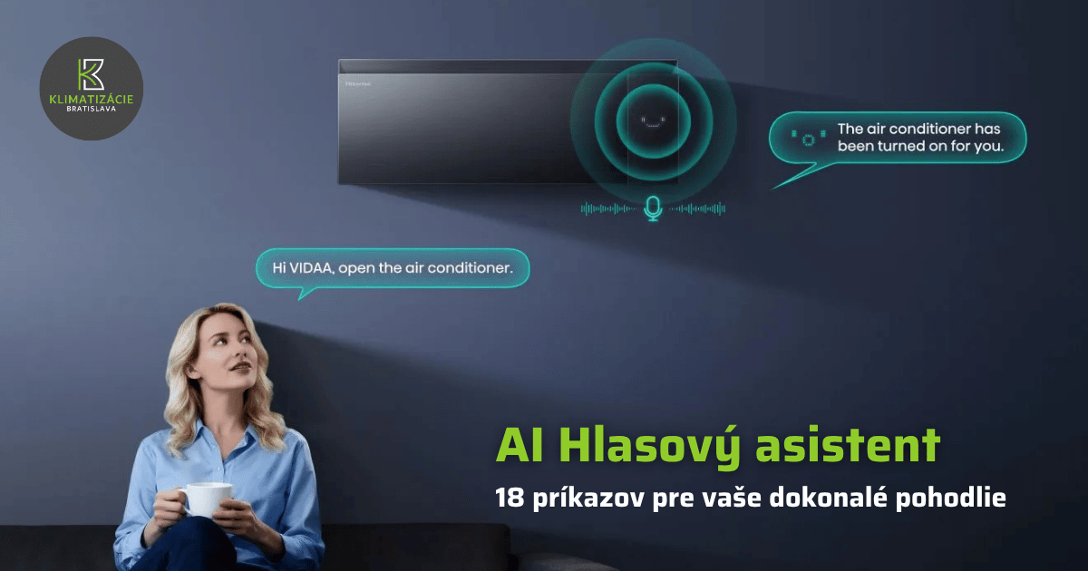 Novinka! Klimatizácia Hisense Air Master | Klimatizácie Bratislava