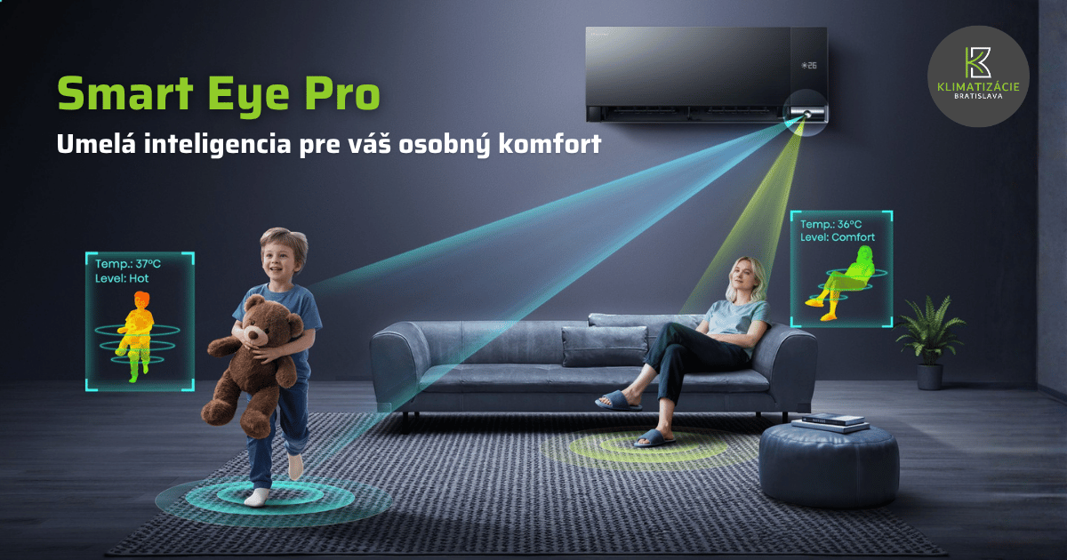 Novinka! Klimatizácia Hisense Air Master | Klimatizácie Bratislava